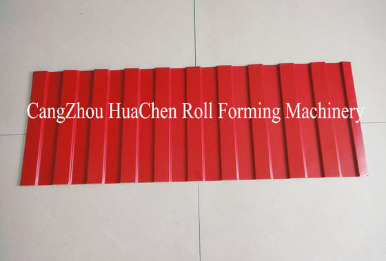 Hard Treatment Sheet Metal Rolling Equipment With Color Steel Plate