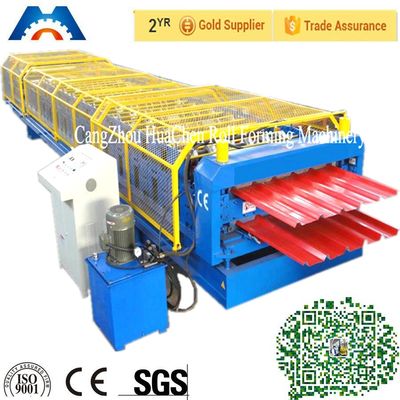 High speed double layer building used metal roofing roll forming machine