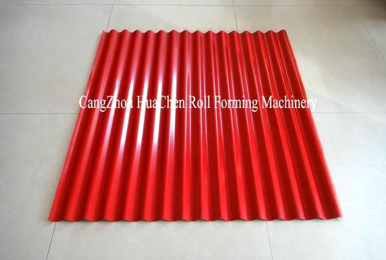 Roof Wall Double Layer Roll Forming Machine 0 - 15m / min Manual Hydraulic Decoiler