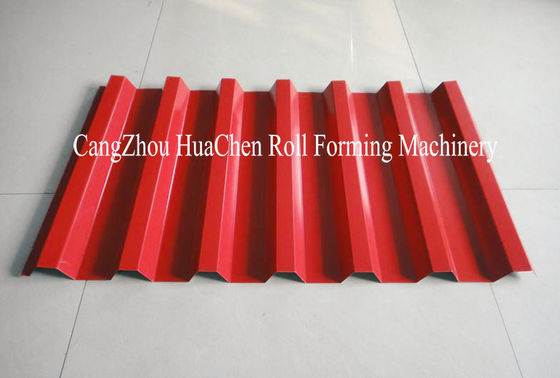 Material Thickness Roofing Sheet Roll Forming Machine 1250 mm Width