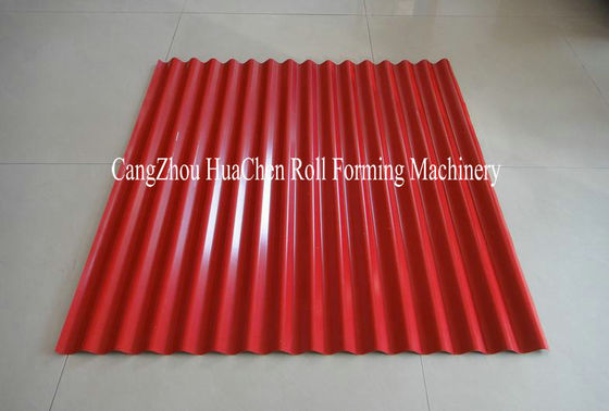 Corrugated IBR Sheet Roll Forming Machine Precision Within 1.00mm