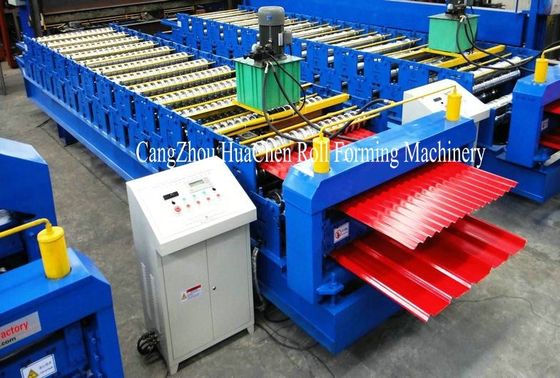 Corrugated IBR Sheet Roll Forming Machine Precision Within 1.00mm