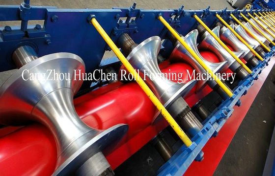 15 Rollers Steel Roof Ridge Cap Tile Roll Forming Machine ISO CE