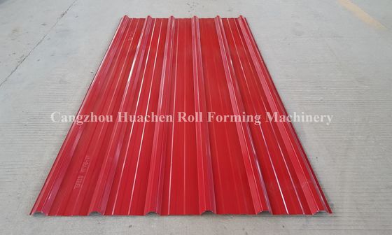 1.0mm Thickness Popular Profile Roofing Roll Forming Machine with Safe Cover