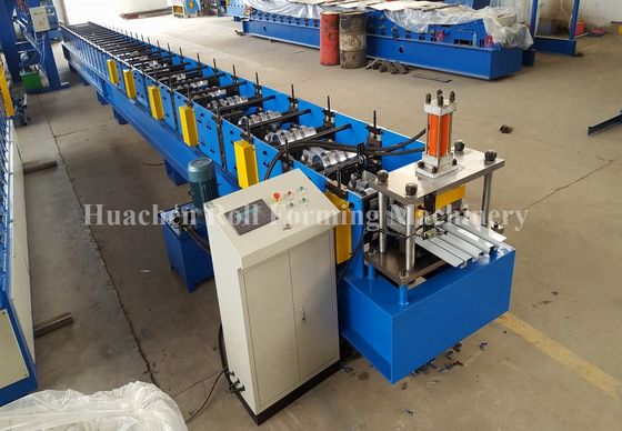 Steel Plate roof sheet making machine , Wall Panel Forming Machine With Hydraulic Decoiler
