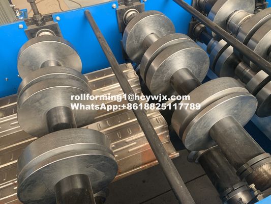 Máy cán định hình sàn thép 1mm CE, Thiết bị tạo hình cán nguội 850mm