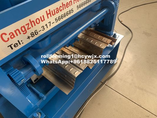 Máy cán định hình sàn thép 1mm CE, Thiết bị tạo hình cán nguội 850mm