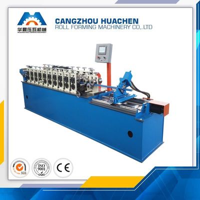 Máy tạo hình cuộn Keel kênh U Hệ thống truyền động dây chuyền Cắt thủy lực