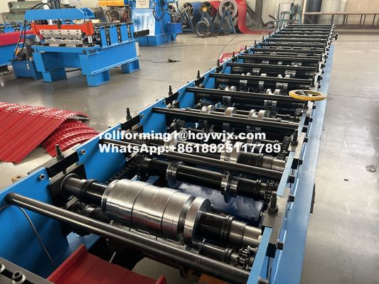 Máy tự khóa 500mm Roofing Sheet Roll Forming Iso