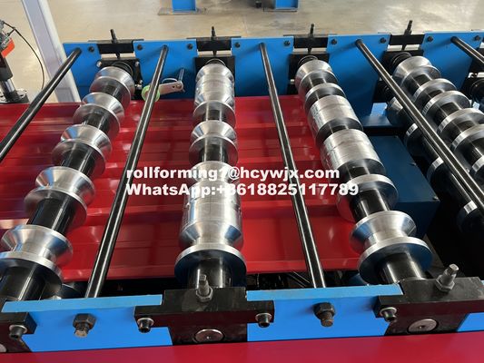 914mm Coil Width G550 Roofing Sheet Roll Forming Machine Plc Control