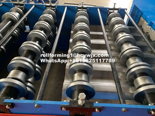 17Máy tạo cuộn lạnh chạy dây chuyền.5x3kw Tốc độ 8-12m/min