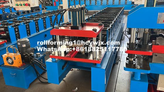 0.3-0.6mm Wall Panel Roll Forming Machine với Delta Transducer