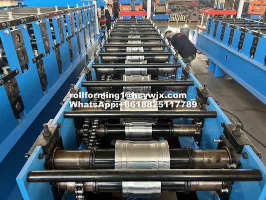 0.3-0.6mm Wall Panel Roll Forming Machine với Delta Transducer