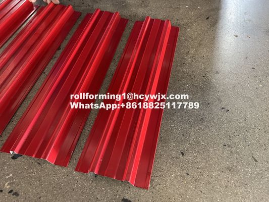 Máy chế biến cuộn bảng tường điều khiển Plc tốc độ cao 15m/min