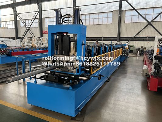 Thép kẽm Z Purlin làm máy ba giai đoạn