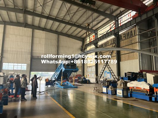 Các tấm mái vòm cuộn hình thành, hình thành và vòm tất cả trong một máy