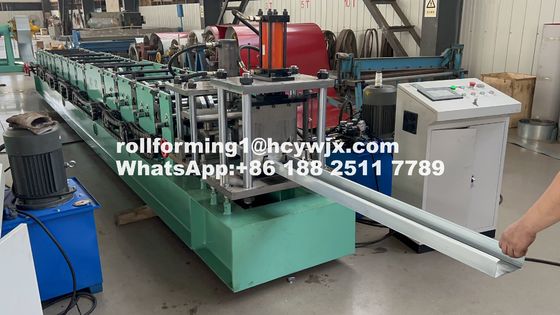 Dẫn dây chuyền 1,2mm Cz Purlin Roll Forming Machine hiệu quả