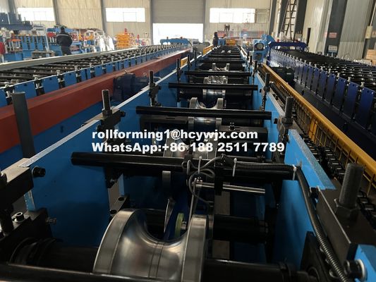 10-15m/min Capacity Downspout Roll Forming Machine cho thị trường có nhu cầu cao