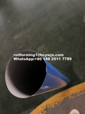 10-15m/min Capacity Downspout Roll Forming Machine cho thị trường có nhu cầu cao