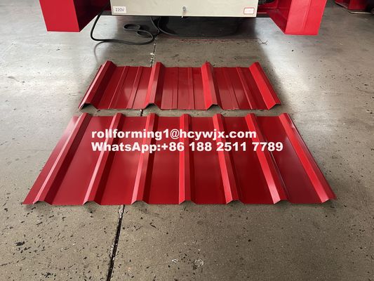 5.5KW AG Panel Double Layer Roll Forming Machine Máy tạo hình