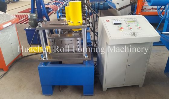 High Precise Roll Forming Machinery Shutter Door Frame 17 Rows 10m / min
