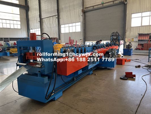 Tự động Tự động CZ Purlin Roll Forming Machine 1.2-1.8mm 11 7.5KW Sức mạnh 10-15m/min Tốc độ