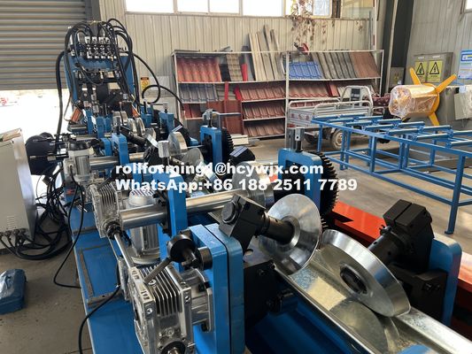 14-18 CZ Purlin Roll Forming Machine với điều khiển cắt chính xác