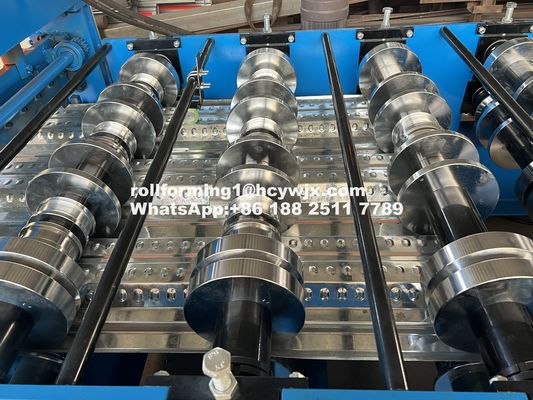 PLC điều khiển sàn sàn Roll hình thành máy 400mm H Beam thép khung 1220mm rộng