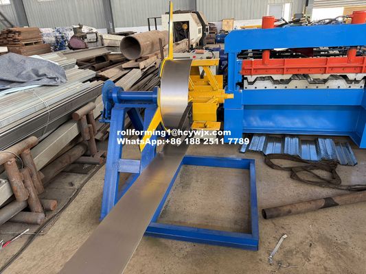 Máy tạo cuộn cửa màn trục truyền chuỗi với vật liệu cắt Cr12