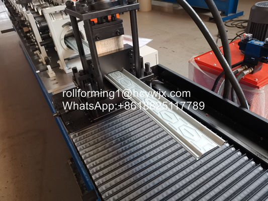 Máy chế biến cuộn cửa cửa có thể tùy chỉnh chiều rộng cho độ dày 0,8-1,2mm