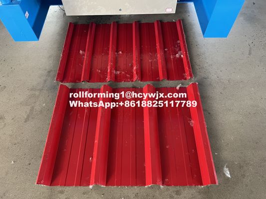 Máy tạo lớp kép 15-20m/min cho tấm mái kim loại