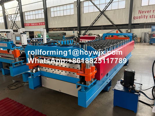 TR37-200/TR14-225 Máy tạo cuộn hai lớp với Guillotine cắt trước