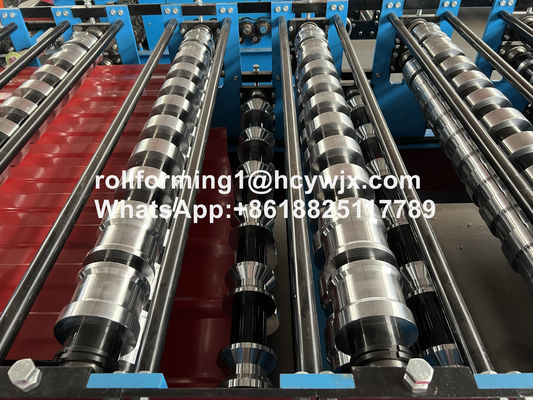 TR37-200/TR14-225 Máy tạo cuộn hai lớp với Guillotine cắt trước