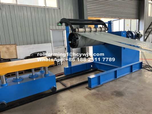 Máy cắt slitter được điều khiển bởi PLC cho nguyên liệu GI / PPGI