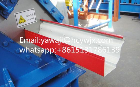 Máy bán Hot Roof Gutter Machine Mưa thu thập cống làm máy hiệu suất cao