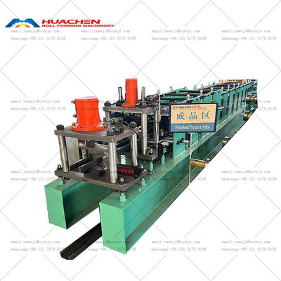 PLC Control C Purlin Roll Forming Machine với 14-18 trạm cuộn