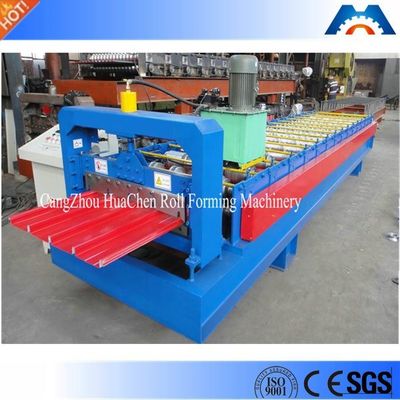 15m/min Door Frame Roll Forming Machine Hydraulic với máy bơm động cơ và PLC