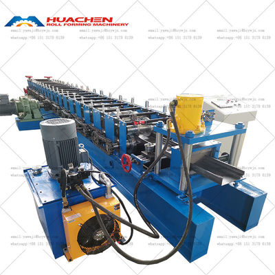 15m/min Door Frame Roll Forming Machine Hydraulic với máy bơm động cơ và PLC