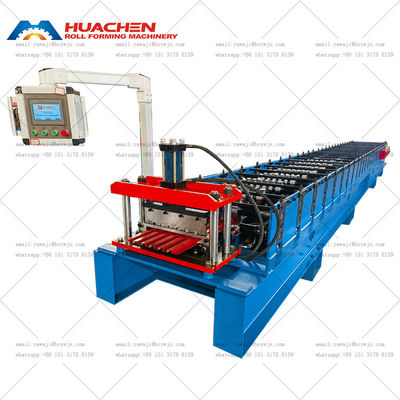 Máy kim loại tấm trapezoidal một lớp cho độ dày 0,3-0,8mm