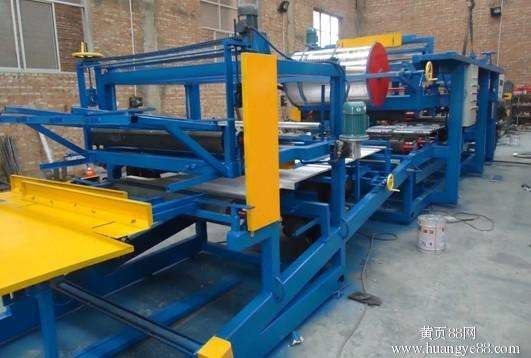 Ppgi liên tục Sandwich Panel Dòng Eps Sandwich Panel Making Machine