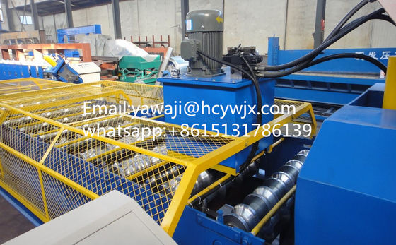 Máy chế tạo cuộn gạch mái kính màu trapezoidal bền với đường kính trục 70mm