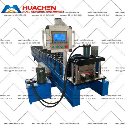 Máy tạo cuộn mái nhà thủy lực bền với độ dày vật liệu 0,3-0,6mm Và vật liệu cắt CR12