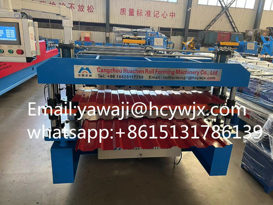 0.3-0.6mm Độ dày vật liệu Máy hình rổ hai tầng với 45 thép quenching và plating