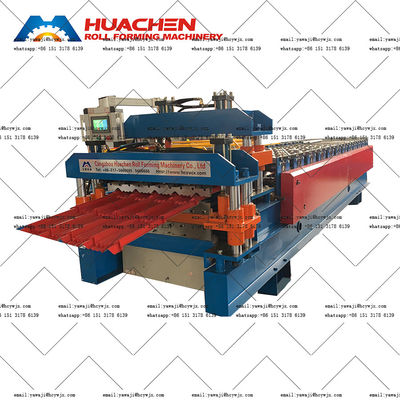 Máy chế biến cuộn hai tầng cho vật liệu PPGI / GI