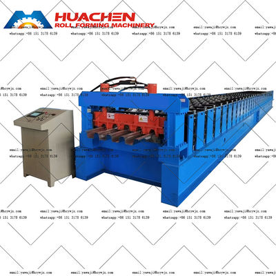 Thời gian sử dụng dài Profile sàn sàn làm cho máy tạo cuộn tấm mái lợp