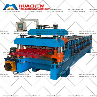 Bề nhà tấm hai tầng thép cuộn hình máy dây chuyền ổ đĩa