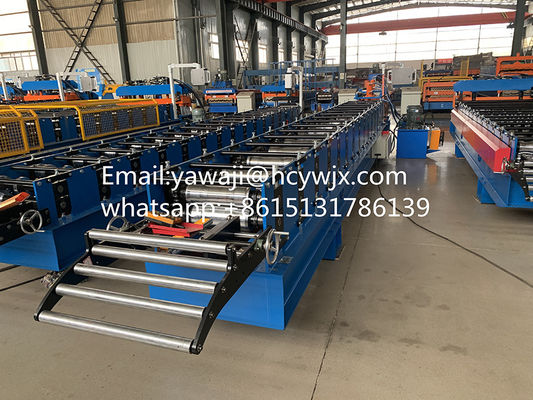 0.3mm - 0.8mm Tốc độ cao Ridge Cap Roll Hình thành Máy 380V 50HZ 3