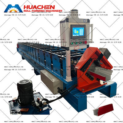 Máng xi mạ lợp mái Máng xi măng tấm lợp Máy tạo hình cuộn rộng 410mm