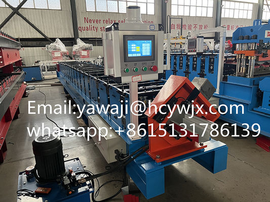 Máng xi mạ lợp mái Máng xi măng tấm lợp Máy tạo hình cuộn rộng 410mm