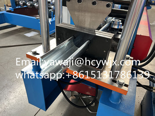 Toàn tự động máng xối Roll Hình thành Thiết bị / tấm Hình thành Máy 0.3mm - 0.6mm